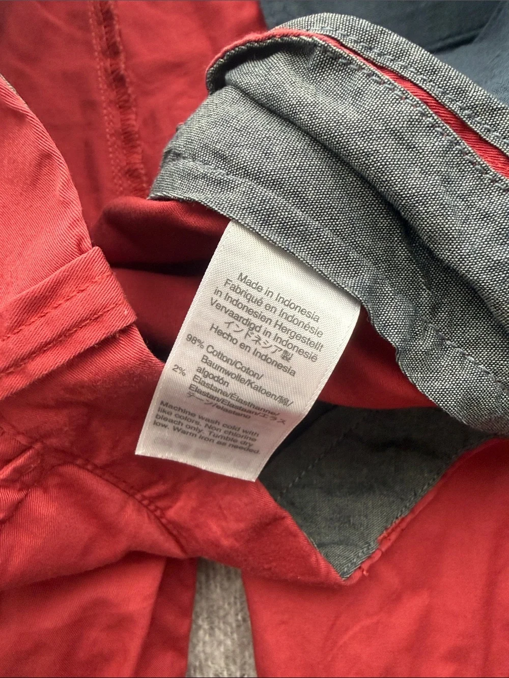 J Crew Men's Salmon Casual Cotton Shorts Chino Size 33